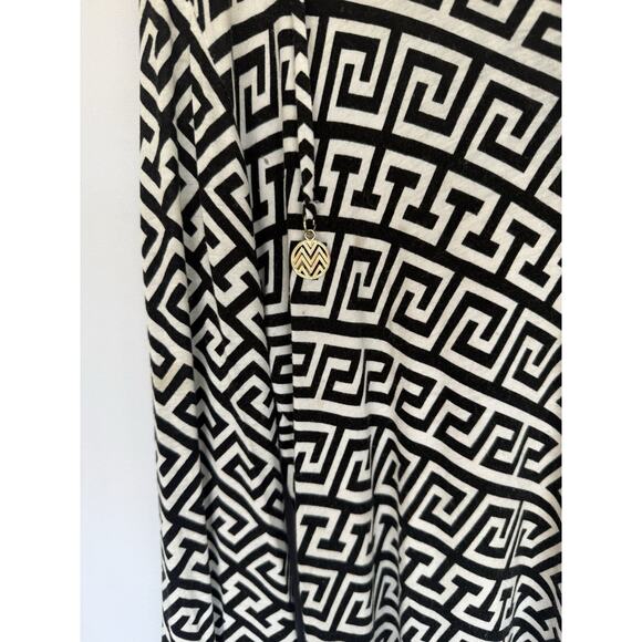 Macbeth Collection Margaret Josephs Womens Coverup Tunic Size L Resort Beach - Picture 3 of 13